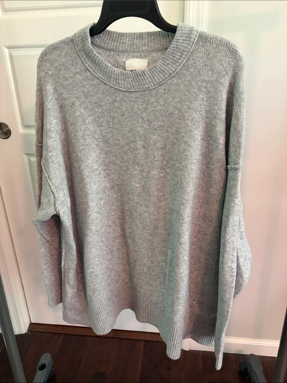 aerie Heather Gray Crewneck Sweater